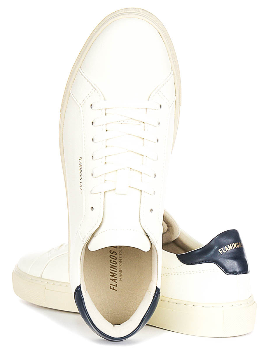 Flamingos Life Hampton Court In White Blue