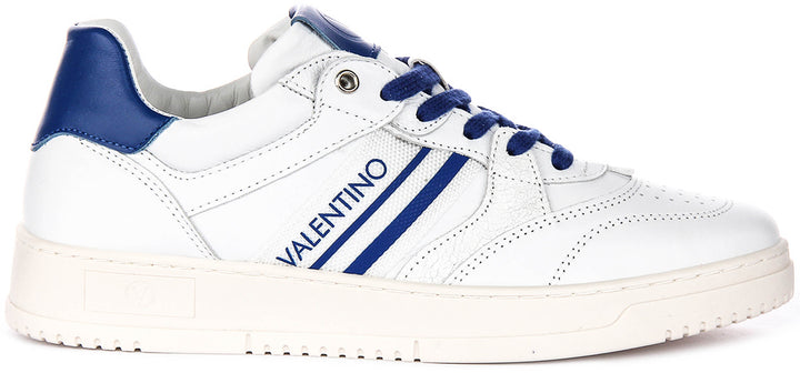 Valentino Sneaker In White Blue For Men