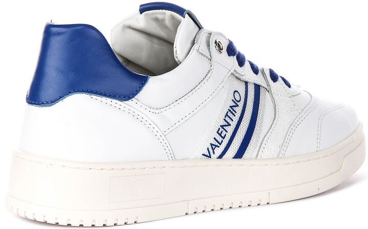 Valentino Sneaker In White Blue For Men