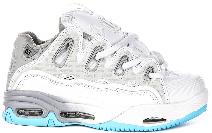 Osiris D3 2001 In White Blue