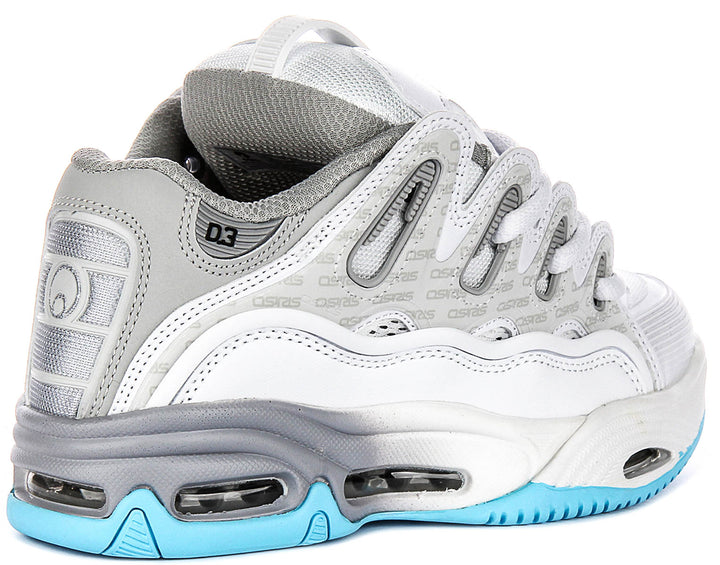 Osiris D3 2001 In White Blue