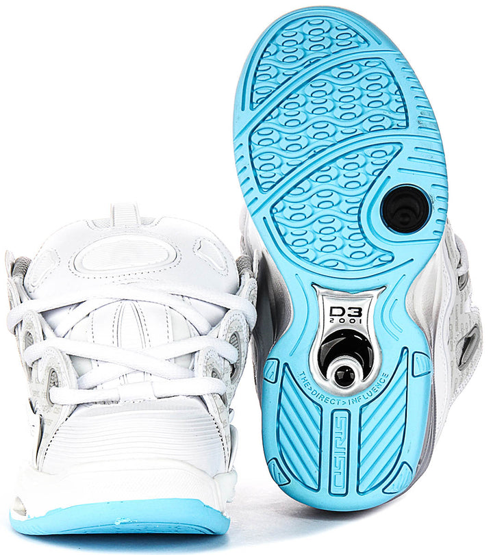 Osiris D3 2001 In White Blue