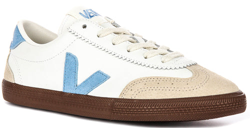 Veja Volley en blanc et bleu pour femmes
