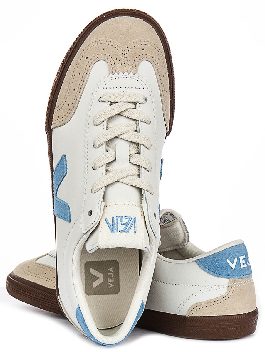 Veja Volley In White Blue For Women