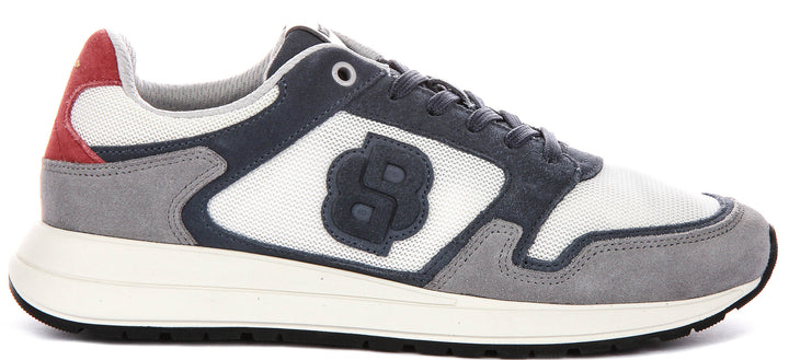 Boss Vinston Runn In White Blue For Men