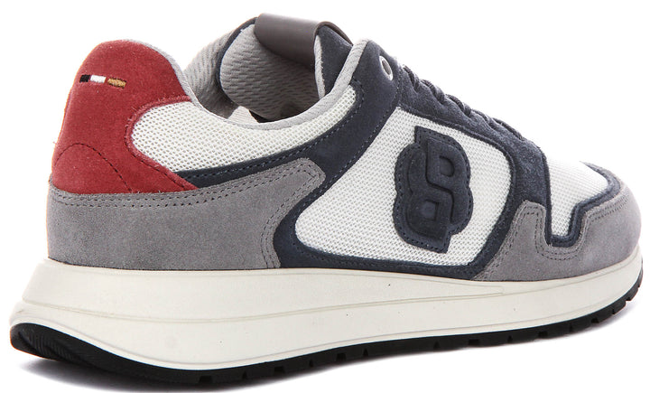 Boss Vinston Runn In White Blue For Men