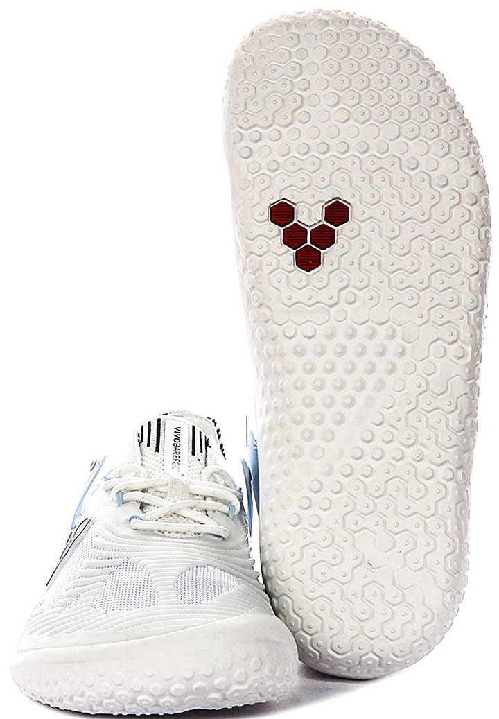 Vivobarefoot Motus Strg Ii In White Blue For Men