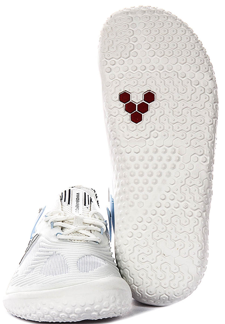Vivobarefoot Motus Strg Ii In White Blue For Women