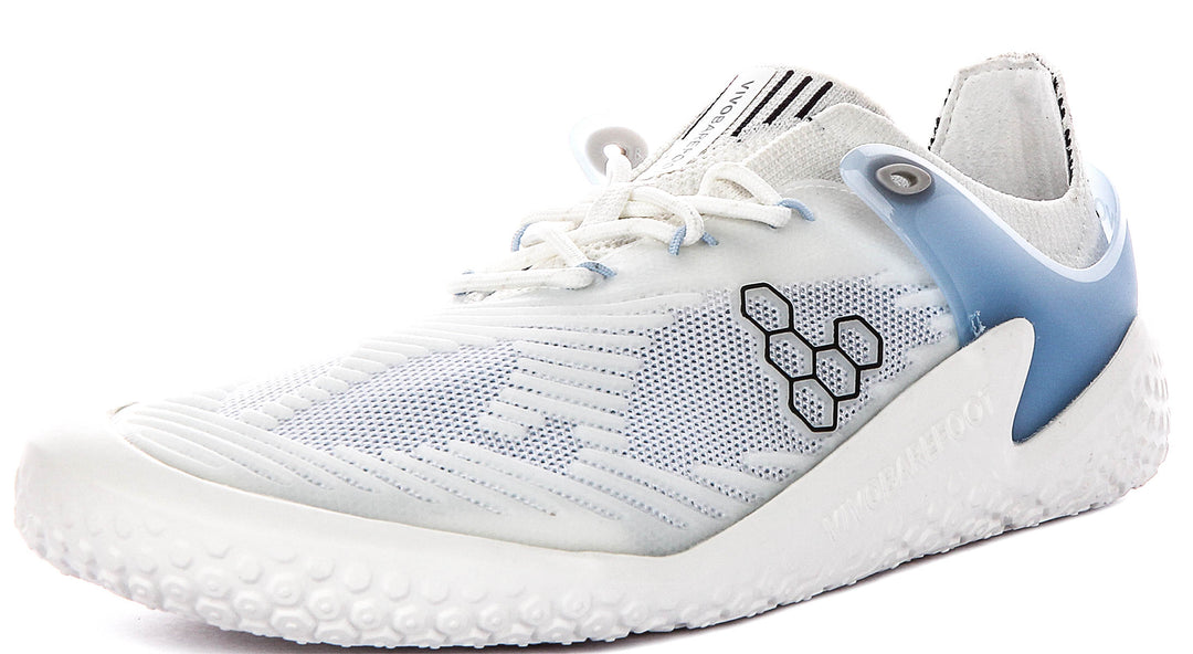 Vivobarefoot Motus Strg Ii In White Blue For Women