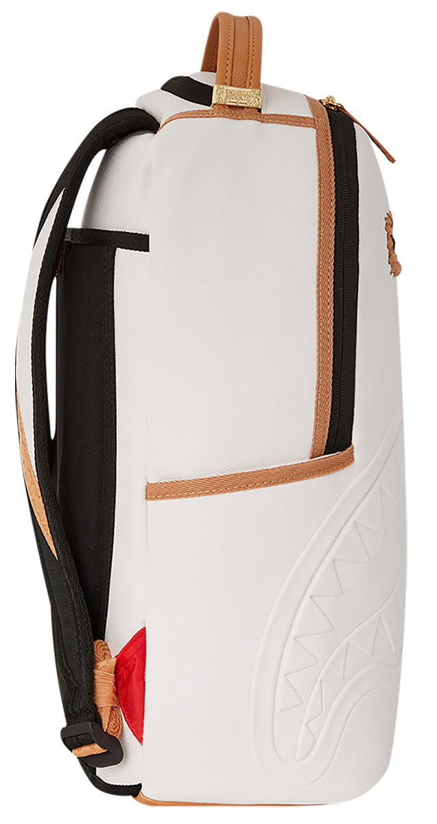 Sprayground Catamaran DLSXV Backpack In White Brown