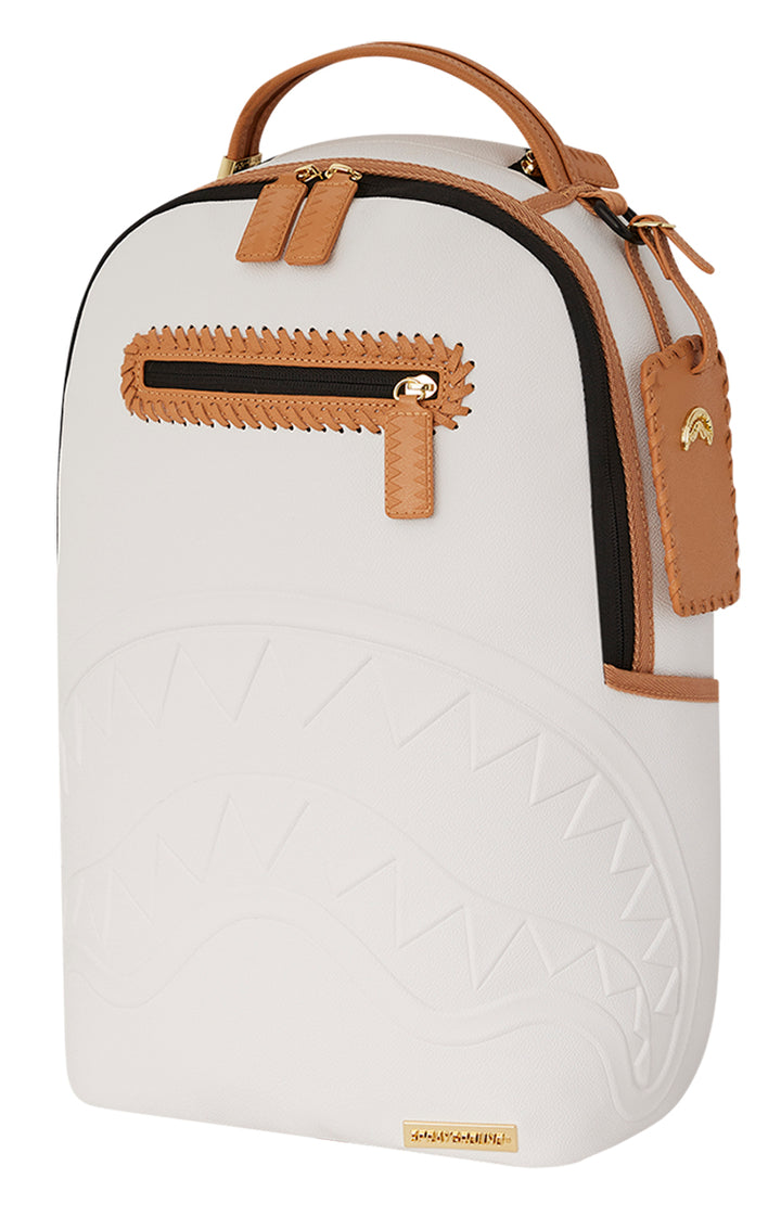 Sprayground Catamaran DLSXV Backpack In White Brown