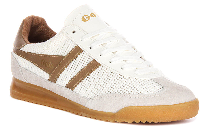 Gola Classics Tornado Zephyr In White Brown For Women