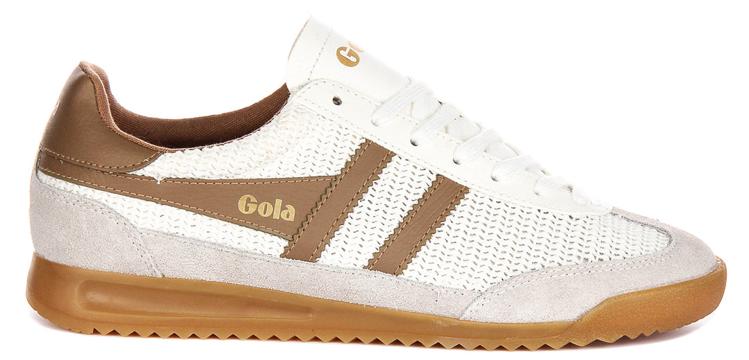 Gola Classics Tornado Zephyr In White Brown For Women