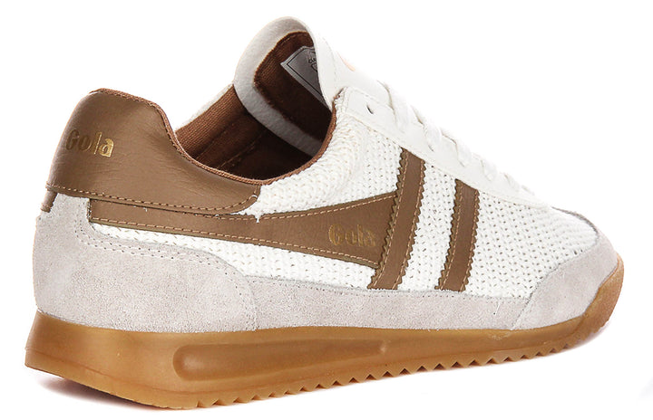 Gola Classics Tornado Zephyr In White Brown For Women