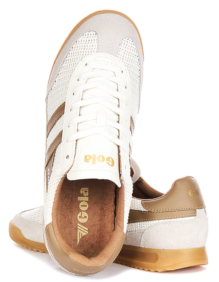 Gola Classics Tornado Zephyr In White Brown For Women
