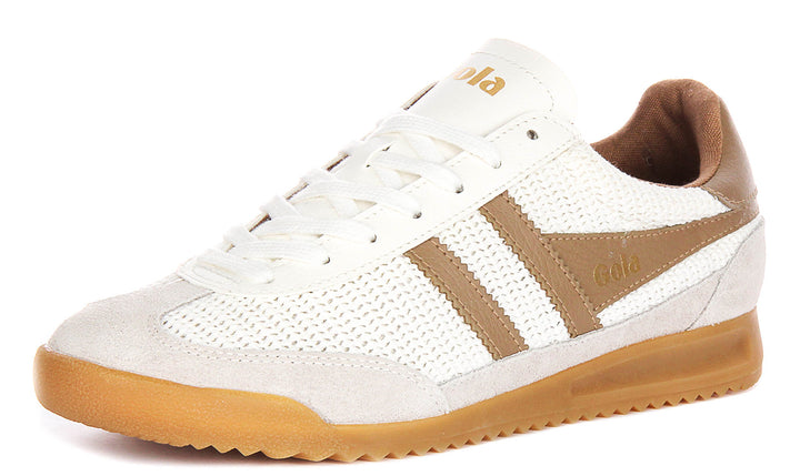 Gola Classics Tornado Zephyr In White Brown For Women