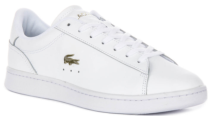 Lacoste Carnaby Set In White Gold For Women
