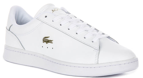 Lacoste Carnaby Set In White Gold For Women