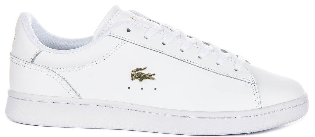 Lacoste Carnaby Set In White Gold For Women