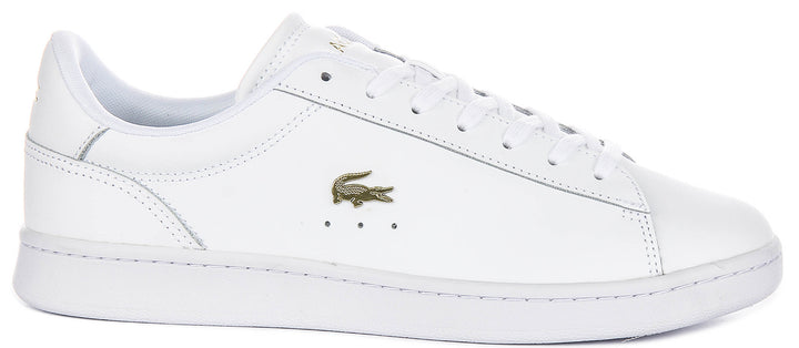 Lacoste Carnaby Set In White Gold For Women