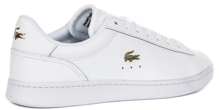 Lacoste Carnaby Set In White Gold For Women