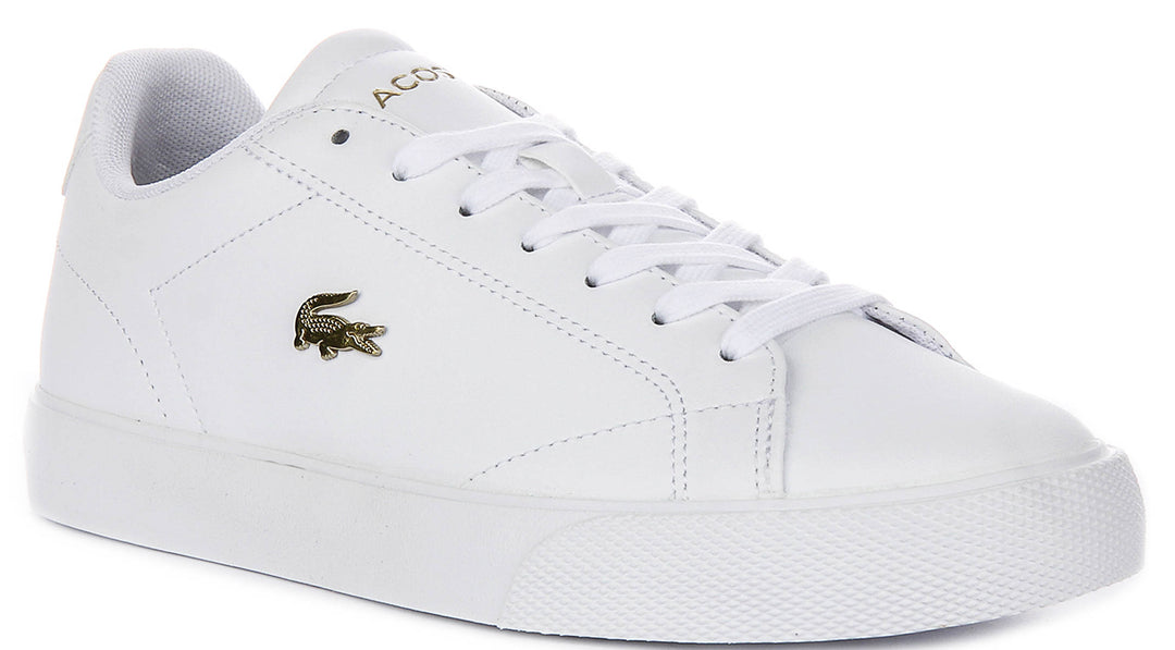 Lacoste Lerond Set In White Gold For Women