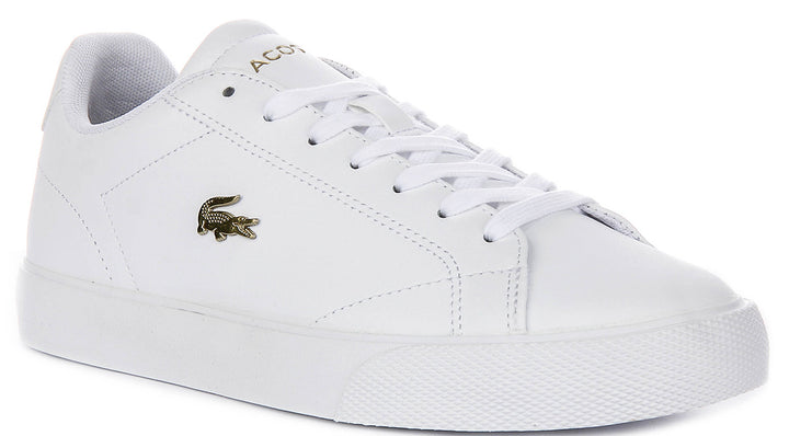 Lacoste Lerond Set In White Gold For Women