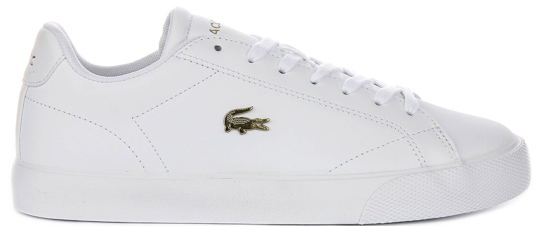 Lacoste Lerond Set In White Gold For Women