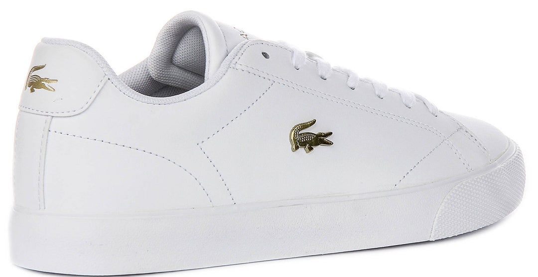 Lacoste Lerond Set In White Gold For Women