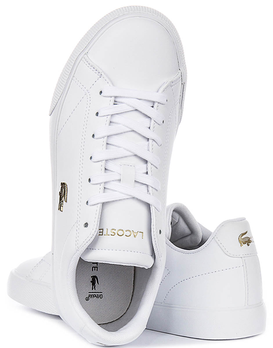 Lacoste Lerond Set In White Gold For Women