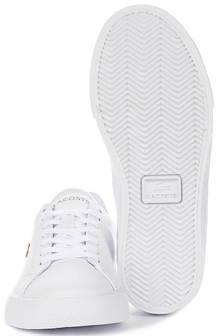 Lacoste Lerond Set In White Gold For Women