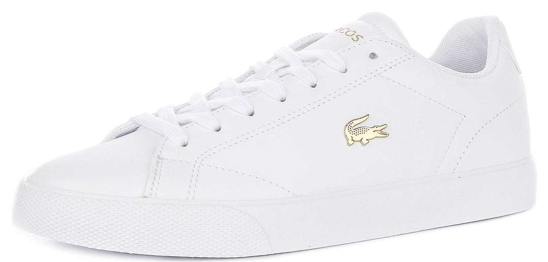 Lacoste Lerond Set In White Gold For Women