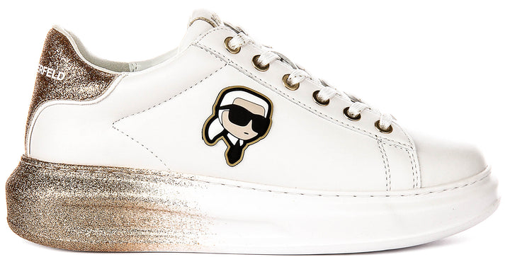 Karl Lagerfeld Kapri Ombre In White Gold For Women