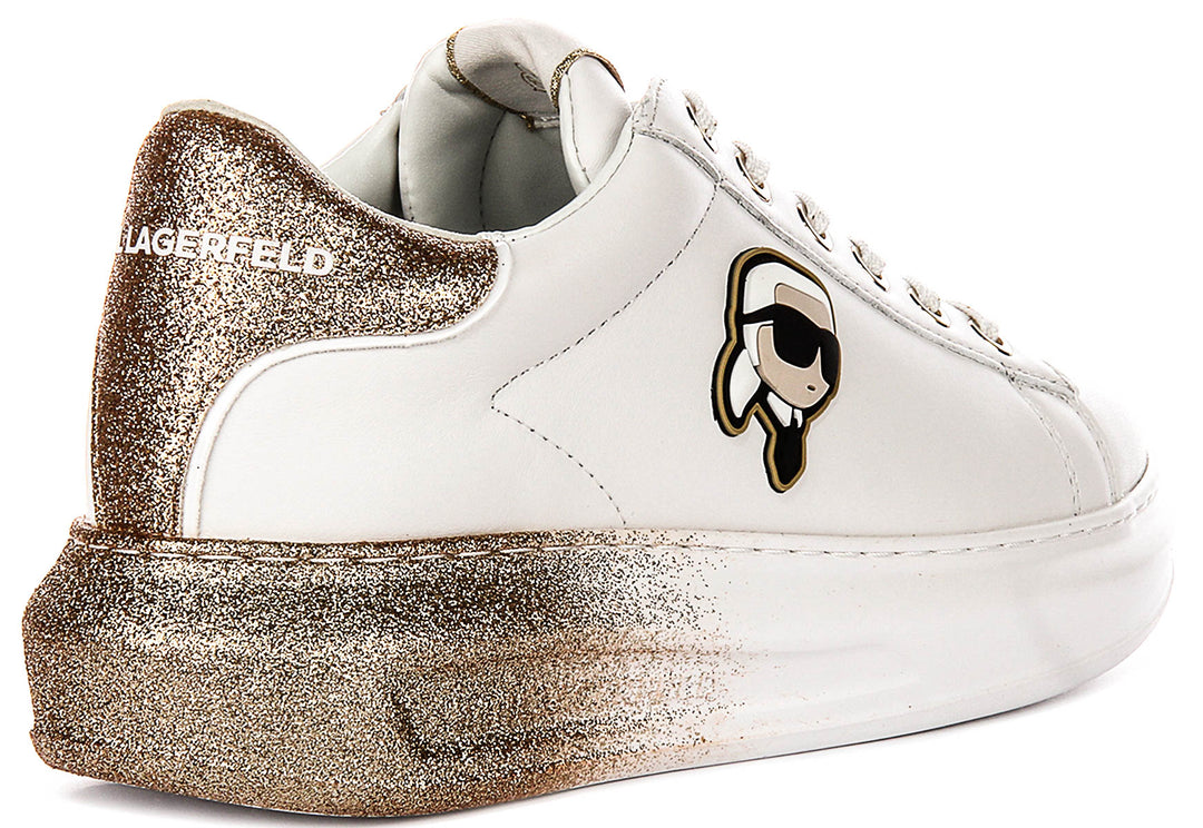 Karl Lagerfeld Kapri Ombre In White Gold For Women