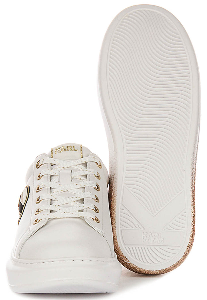 Karl Lagerfeld Kapri Ombre In White Gold For Women