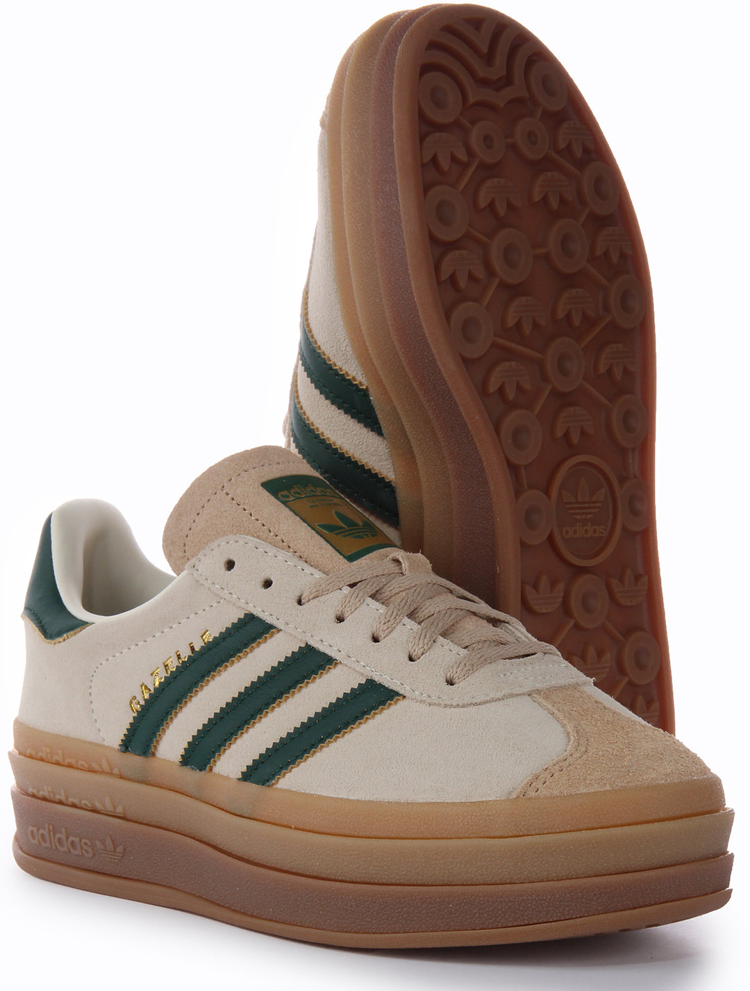 adidas ORIGINALS Gazelle Bold Trainers - White adidas ORIGINALS Gazelle Bold Trainers - White
