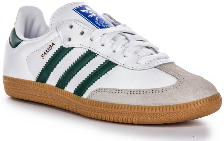 Adidas Samba Og In White Green For Men