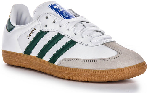 Adidas Samba Og In White Green For Men