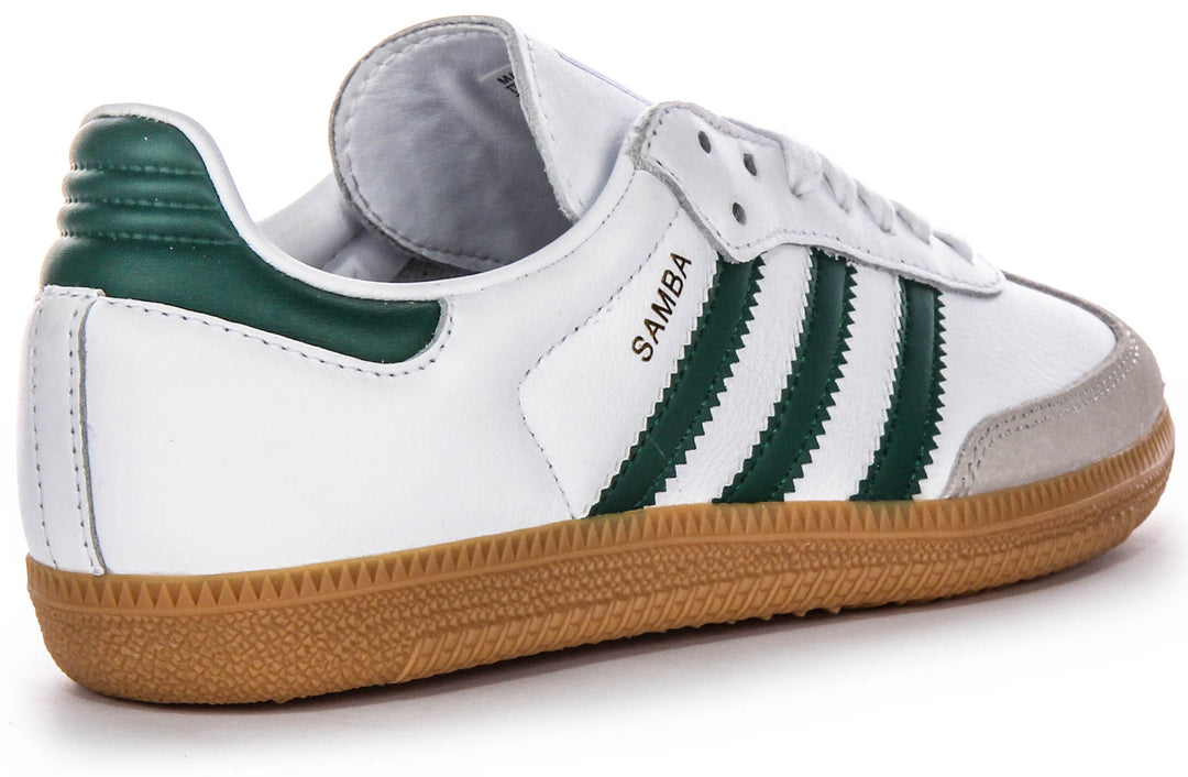 Adidas Samba Og In White Green For Men
