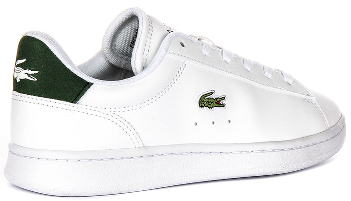 Lacoste Carnaby Set In White Green For Junior