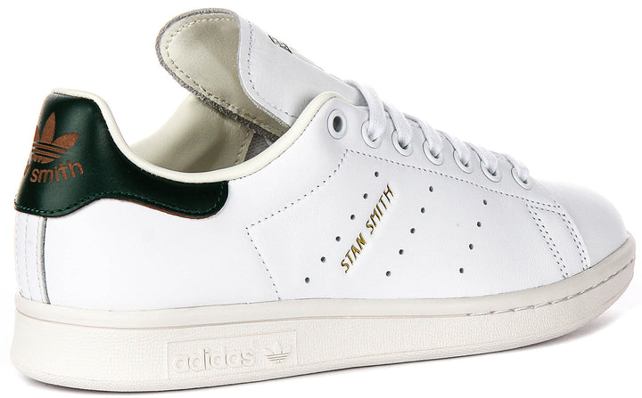 Adidas Stan Smith In White Green For Men