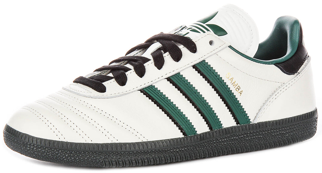 Adidas Samba Jp In White Green For Youth