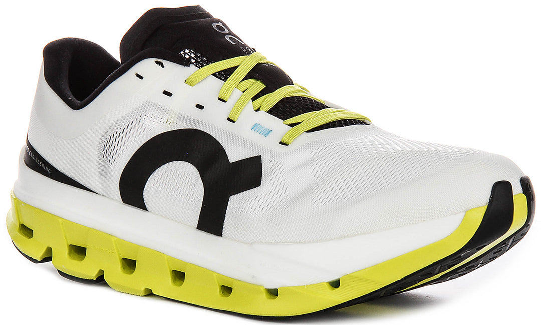 On Running Cloudflow 5 In White Green For Men