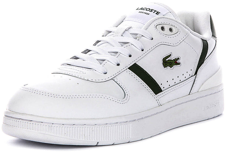 Lacoste T Clip Set In White Green For Men