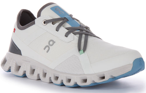 On Running Cloud X Ad In White Grey For Men
