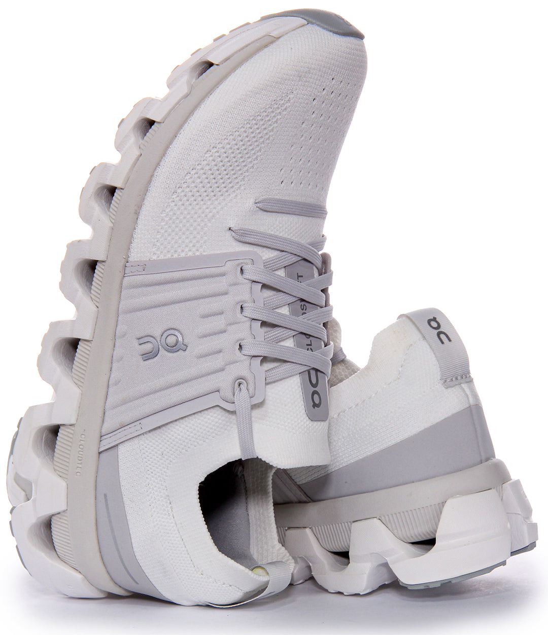On Running Cloudswift 3 In White Grey For Women