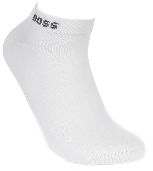 Boss 2 Pair Minipatt In White & Grey socks