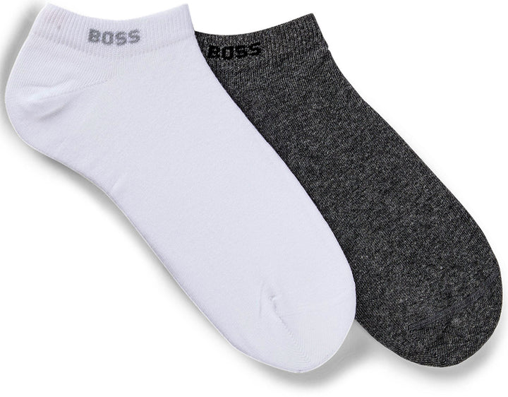 Boss 2P As Uni Color In White Grey For Unisex