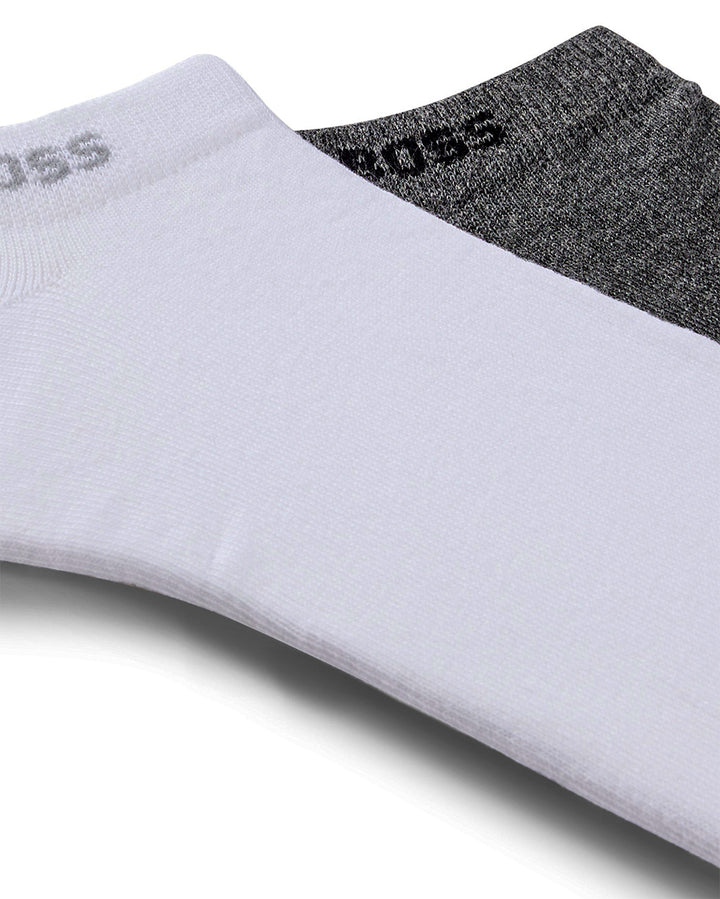 Boss 2P As Uni Color In White Grey For Unisex