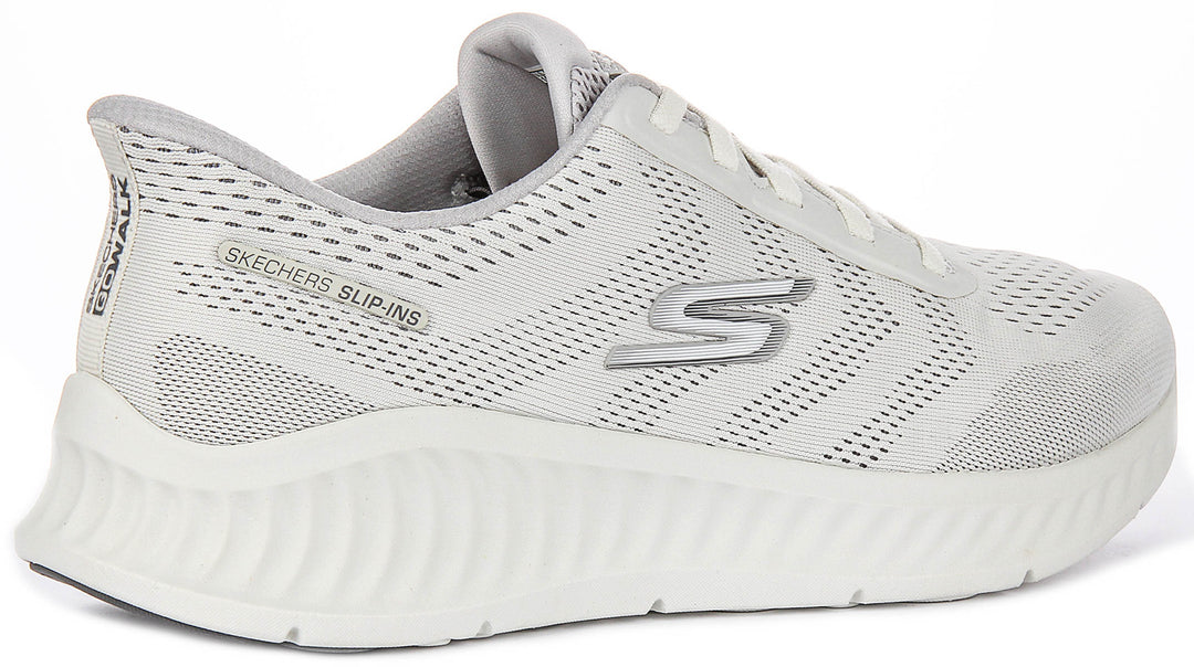 Skechers Go Walk Now Payton In White Grey For Men